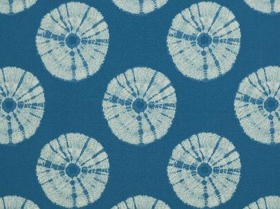 Day Tripper 526 Batik Blue Blue POLYESTER  Blend Fire Rated Fabric Miscellaneous Novelty  Fabric